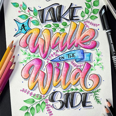 Lettering von @just.letter.on